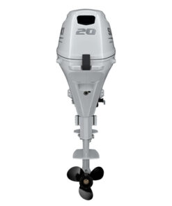 Alternative view of Suzuki DF20A 4-Stroke Outboard, 15" Shaft, Manual Start, White