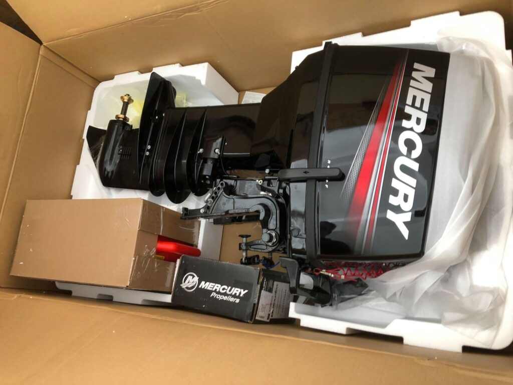 40hp mercury outboard packaged