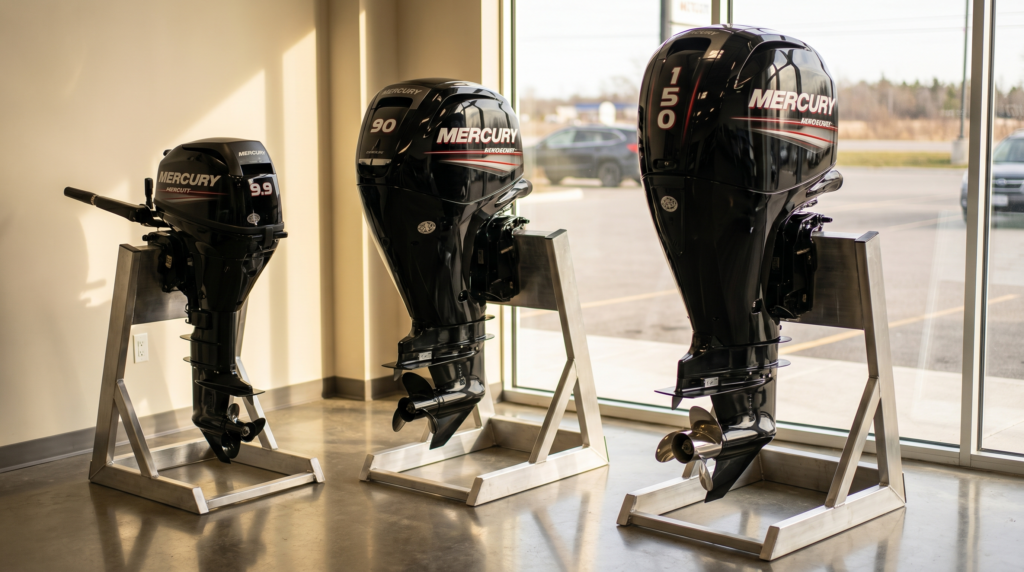 different mercury outboard motors
